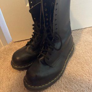 Vintage steel toe 14 eye Made in England D…